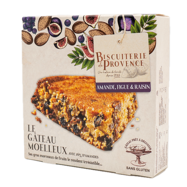 Biscuiterie de Provence Almond, Fig and Raisin Cake 8.47oz / 240g