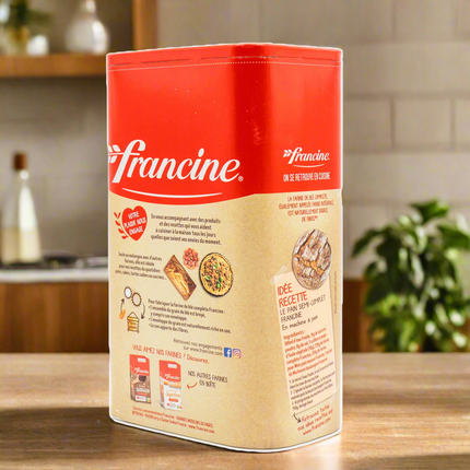 Francine Whole Wheat Flour Box T150 2.2lb / 1kg