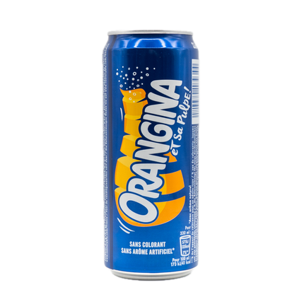 Orangina Sparkling Citrus 11.2fl oz / 330ml.