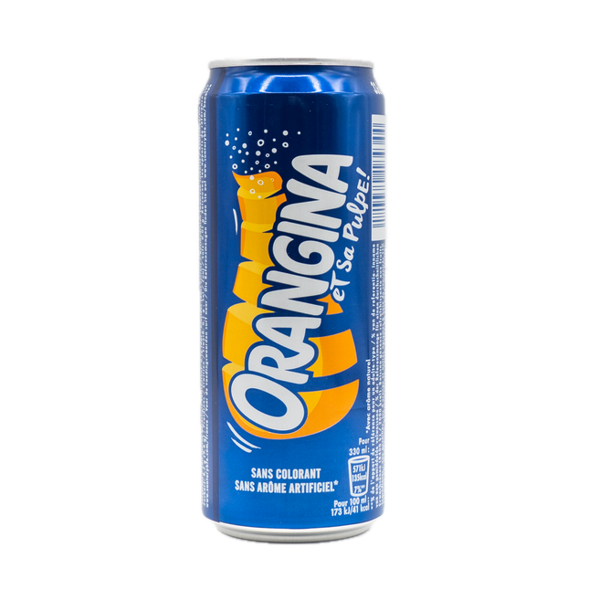 Orangina Sparkling Citrus 11.2fl oz / 330ml.