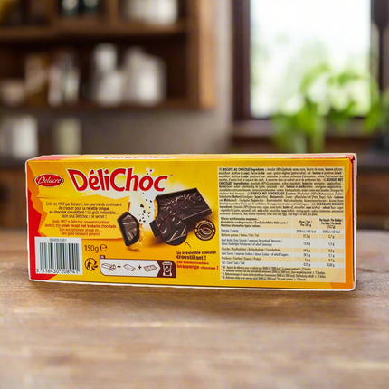 Delacre Délichoc Crispy Chocolate Biscuits 5.3oz / 150g
