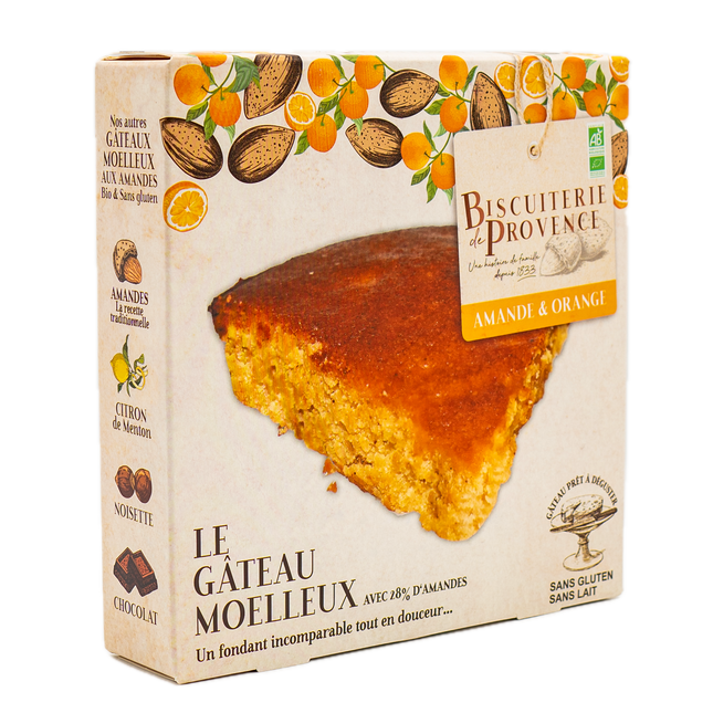 Biscuiterie de Provence Almond and Orange Cake 7.94oz / 225g