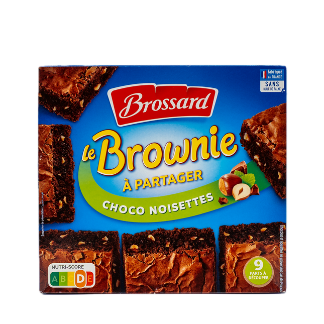 Brossard Chocolate Hazelnuts Brownie 10oz / 285g