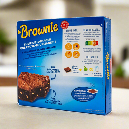 Brossard Chocolate Hazelnuts Brownie 10oz / 285g