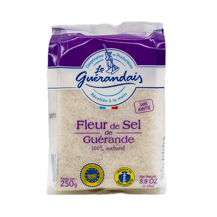Le Guérandais Flower of Salt from Guérande (Fleur de Sel de Guérande) 8.8oz / 250g