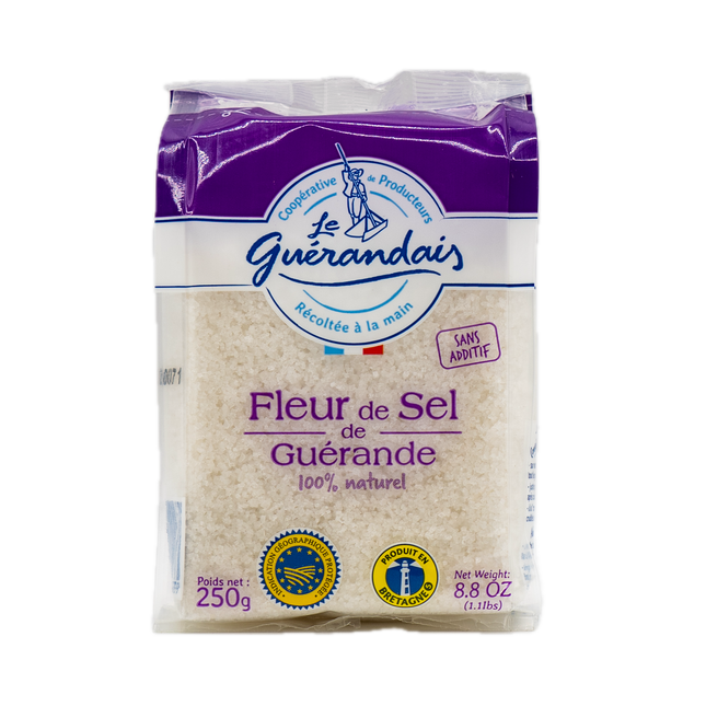 Le Guérandais Flower of Salt from Guérande (Fleur de Sel de Guérande) 8.8oz / 250g