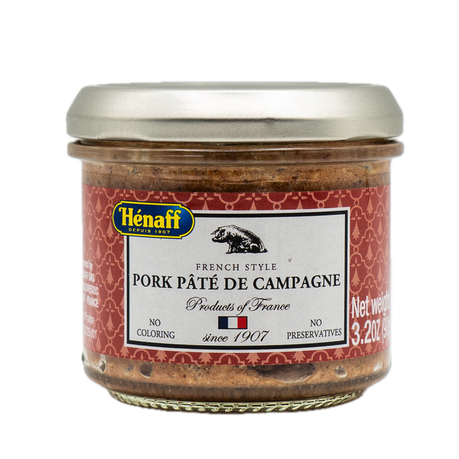 Hénaff Country-Style Pork Pâté 3.2oz / 90g