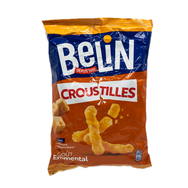 Belin Croustilles Emmental Chips 4.9oz / 138g