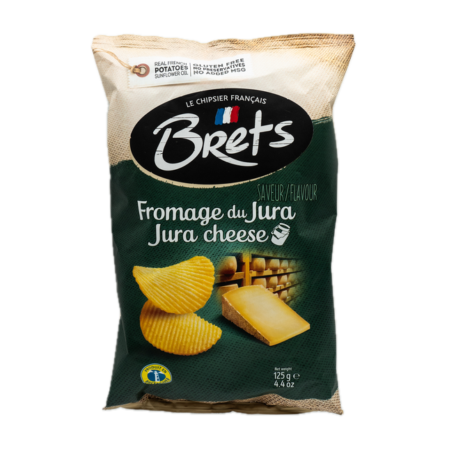 Brets Jura Cheese Potato Chips 4.4oz / 125g
