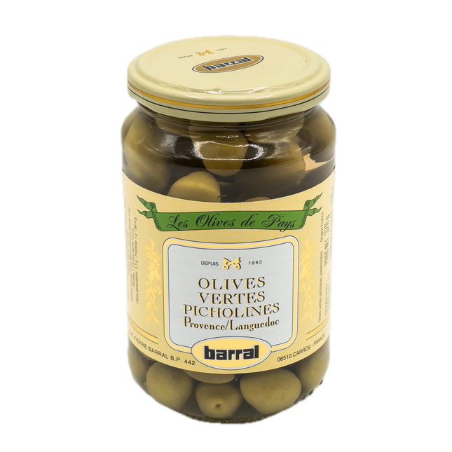 Barral Green Picholine Olives 6.05oz / 171g