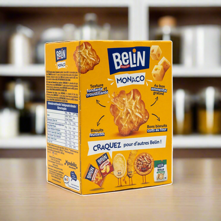 Belin Monaco Emmental Crackers 3.9oz / 110g