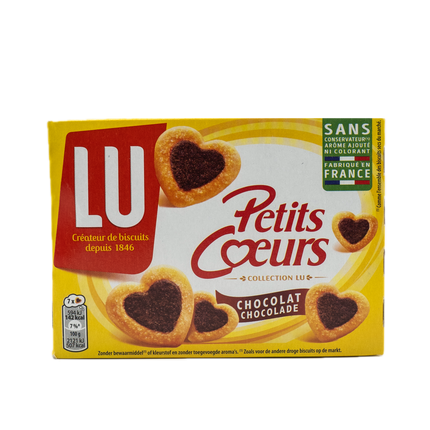 Lu Petits Coeurs Chocolate Biscuits 4.4oz / 125g