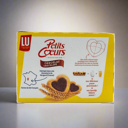 Lu Petits Coeurs Chocolate Biscuits 4.4oz / 125g