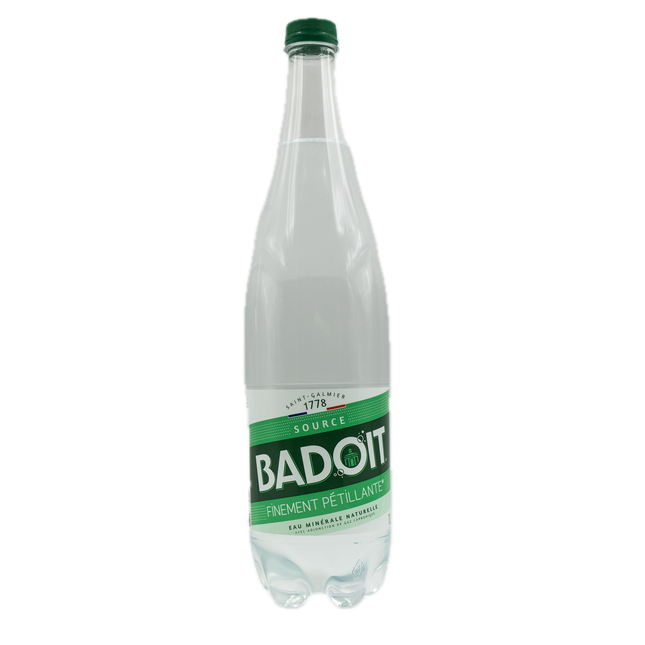 Badoit Natural Sparkling Mineral Water 33.8fl oz / 1L