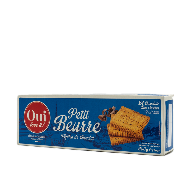 Oui Love It Butter Cookies with Chocolate Chips (Petit Beurre) 7oz / 200g