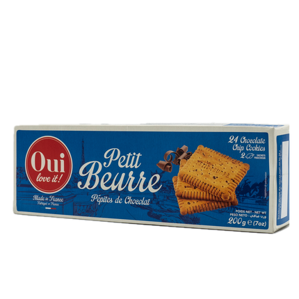 Oui Love It Butter Cookies with Chocolate Chips (Petit Beurre) 7oz / 200g