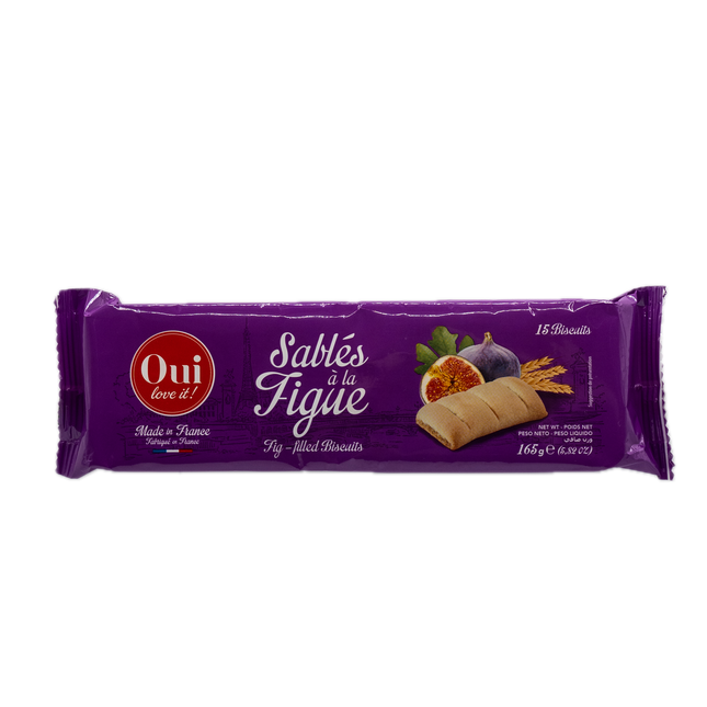 Oui Love It Fig-filled Biscuits 5.82oz / 165g
