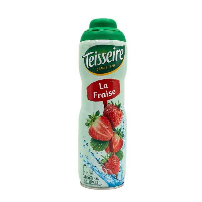 Teisseire Strawberry Syrup 20.3fl oz / 600ml