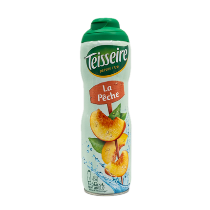 Teisseire Peach Syrup 20.3fl oz / 600ml