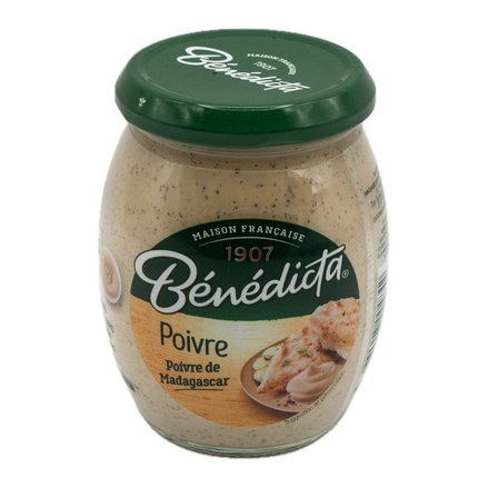 Bénédicta Peppercorn Sauce 9.2oz / 260g