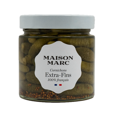 Maison Marc Gherkins Pickles Extra-Fins (Cornichons) 13.5oz / 385g