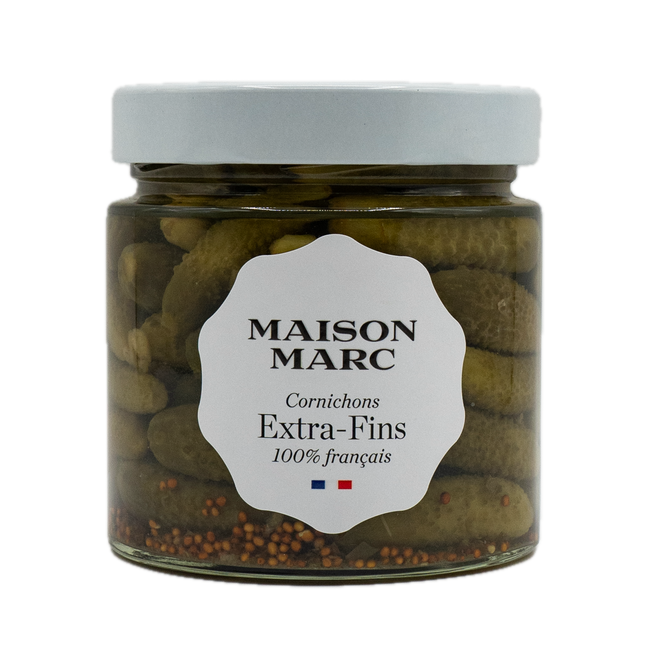 Maison Marc Gherkins Pickles Extra-Fins (Cornichons) 13.5oz / 385g