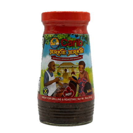 Carib Jerkie Jerkie Hot Seasoning 10oz / 28.3g