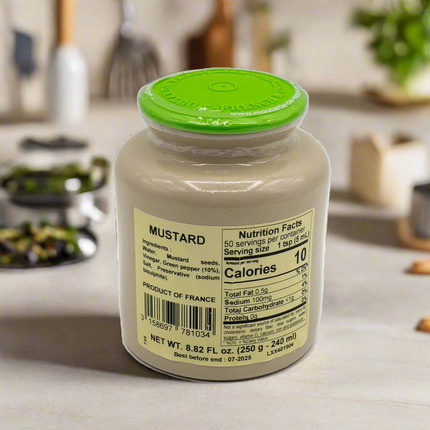 Pommery Mustard with Green Peppercorns 8.82oz / 250g 