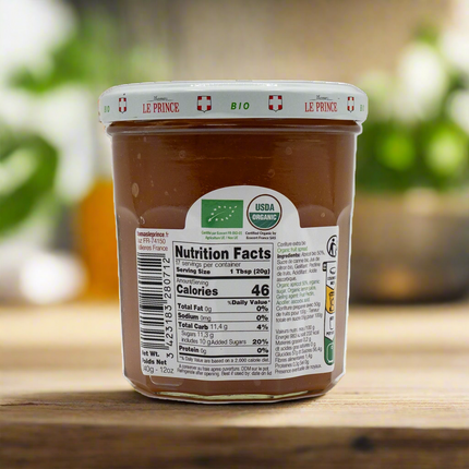Thomas Le Prince Organic Apricot Preserve 12 oz/ 340g