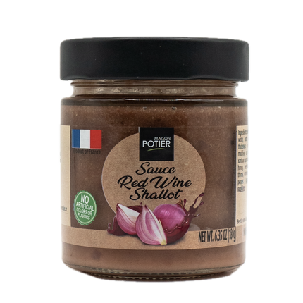 Maison Potier Red Wine and Shallot Sauce 6.35oz / 180g