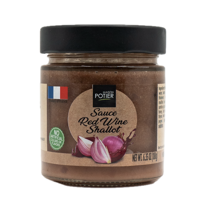 Maison Potier Red Wine and Shallot Sauce 6.35oz / 180g