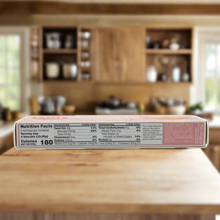 Oui Love It Puff Pastry Biscuits (Palmiers) 3.52oz / 100g