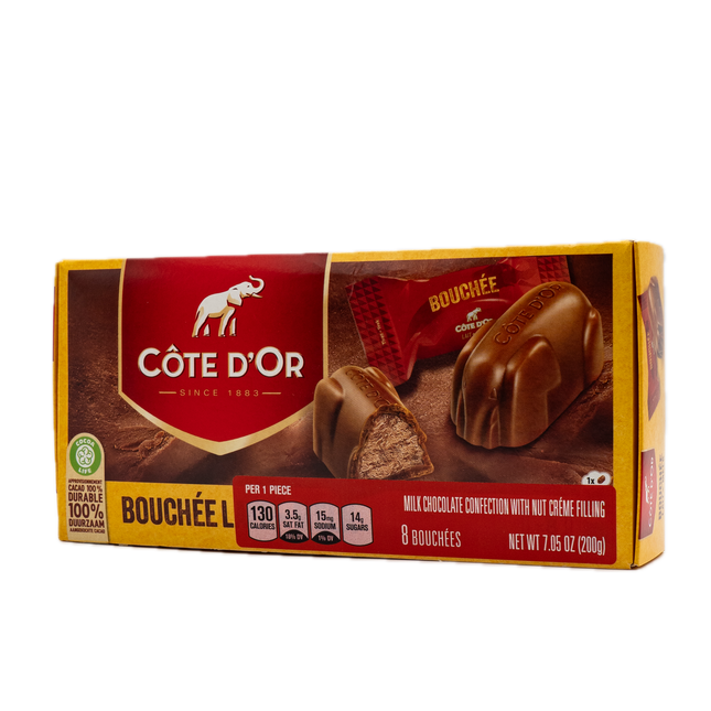 Côte d'Or Milk Chocolate Confection with Nut Cream Filling 7.05oz / 200g