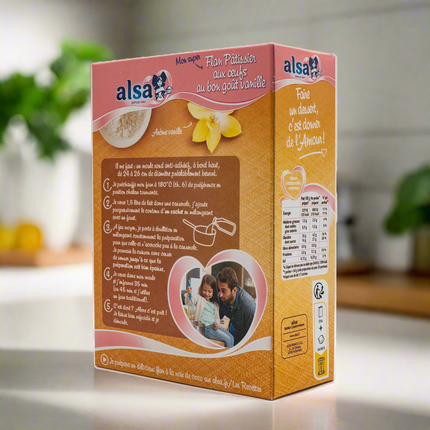 Alsa Pastry Flan with Eggs and Vanilla Flavor Mix (Flan Pâtissier) 1.6lb/ 720g