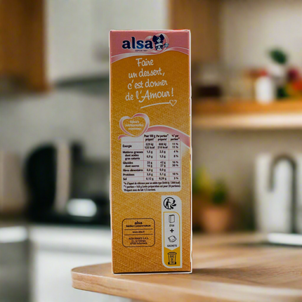 Alsa Pastry Flan with Eggs and Vanilla Flavor Mix (Flan Pâtissier) 1.6lb/ 720g