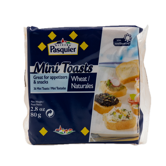 Brioche Pasquier Mini Toasts 2.8oz / 80g