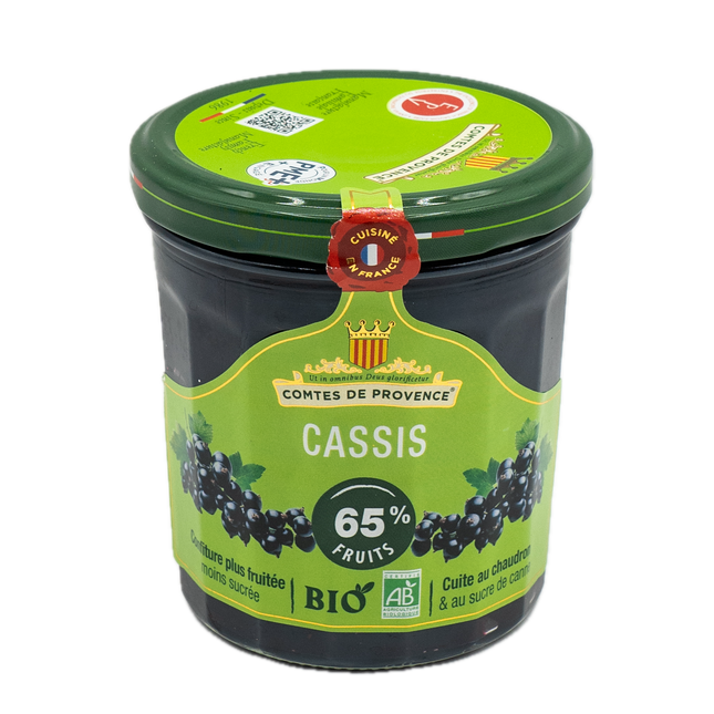 Comtes de Provence Organic Blackcurrant Spread 12.34oz / 350g