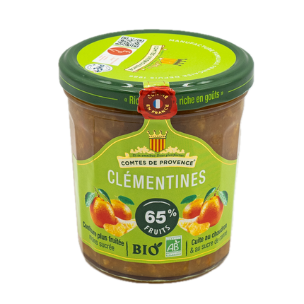 Comtes de Provence Organic Clementine Spread 12.34oz / 350g