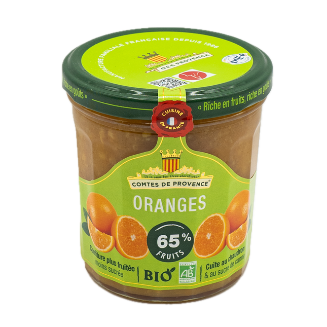 Comtes de Provence Organic Orange Spread 12.34oz / 350g