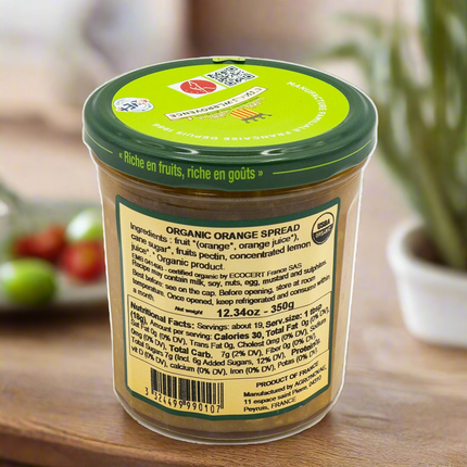 Comtes de Provence Organic Orange Spread 12.34oz / 350g