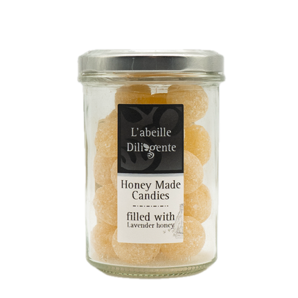 L'abeille Diligente Honey Made Candies Filled with Lavender Honey 4.6oz / 130g