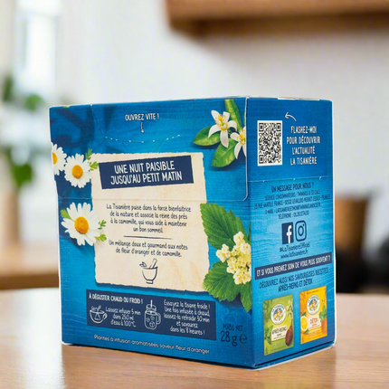 La Tisanière Calm Night Herbal Tea (Nuit Calme) (20 count) 1oz / 28g