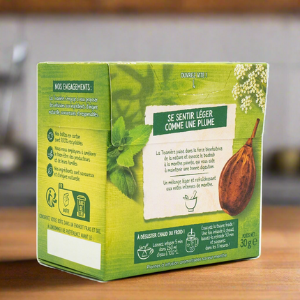 La Tisanière After Meal Herbal Tea (Après Repas) (20 count) 1.1oz / 30g