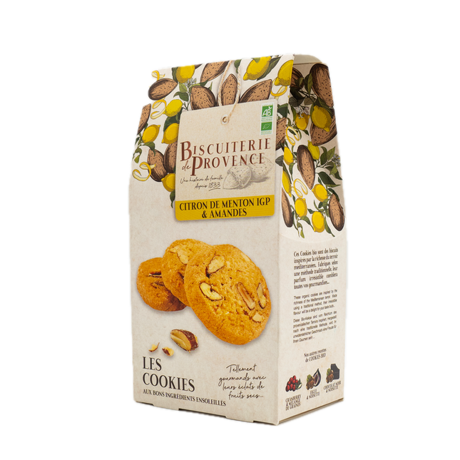 Biscuiterie de Provence Menton Lemon IGP and Almonds 4.23oz / 120g