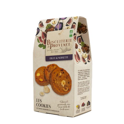 Biscuiterie de Provence Fig and Hazelnut Cookies 4.23oz / 120g