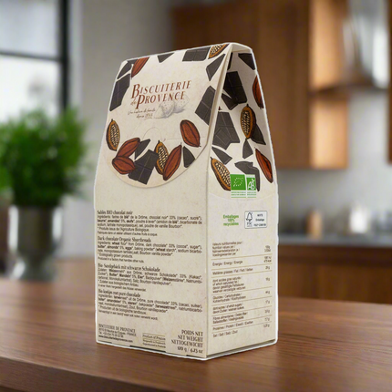 Biscuiterie de Provence Sablés with Dark Chocolate 4.23oz / 120g