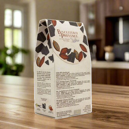 Biscuiterie de Provence Sablés with Dark Chocolate 4.23oz / 120g