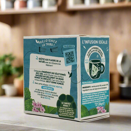 Elephant Verbena Mint Herbal Tea (20 count) 0.9oz / 26g