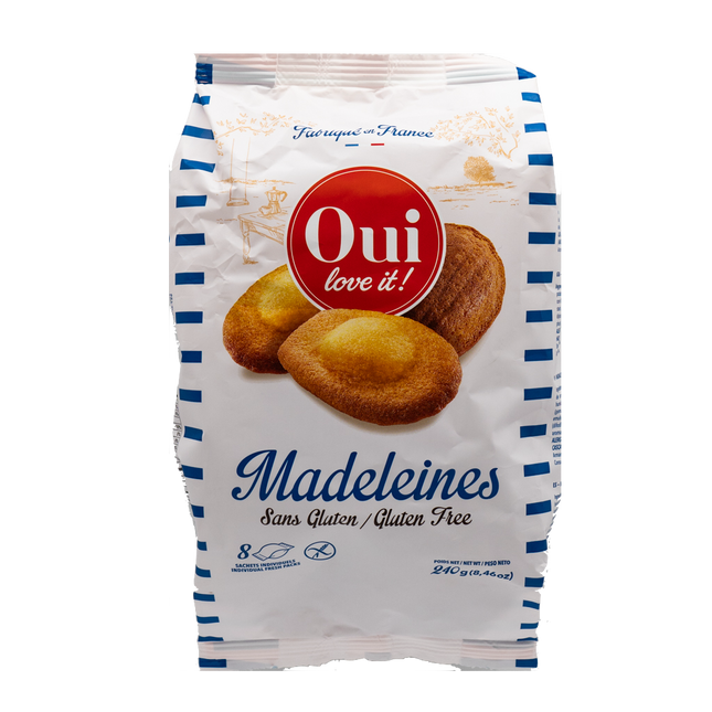 Oui Love It Madeleines Cakes (Gluten Free) 8.46oz / 240g