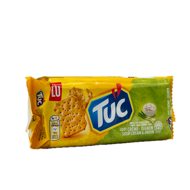 Tuc Sour Cream and Onion Flavored Crackers 3.5oz / 100g